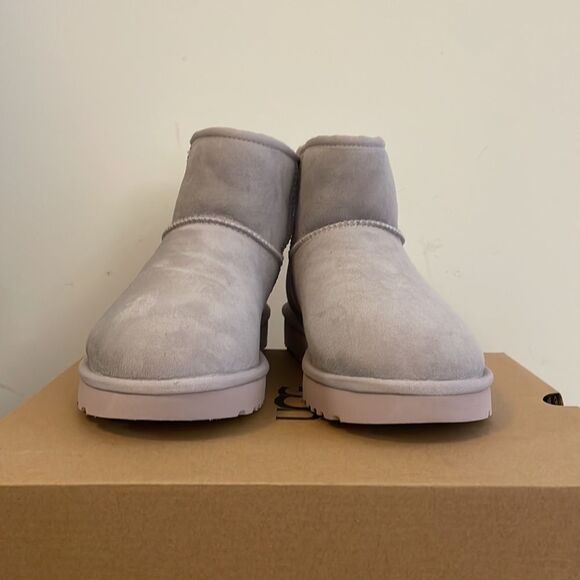 UGG Classic Mini II Boots Pale Smoke USA Women size 9/UK 7/EU 40 - Picture 6 of 14